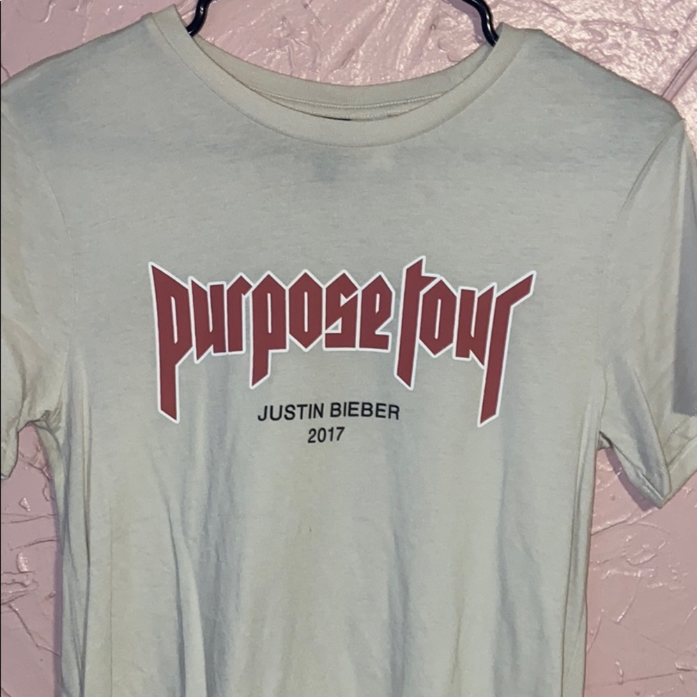 Bieber tour shirt